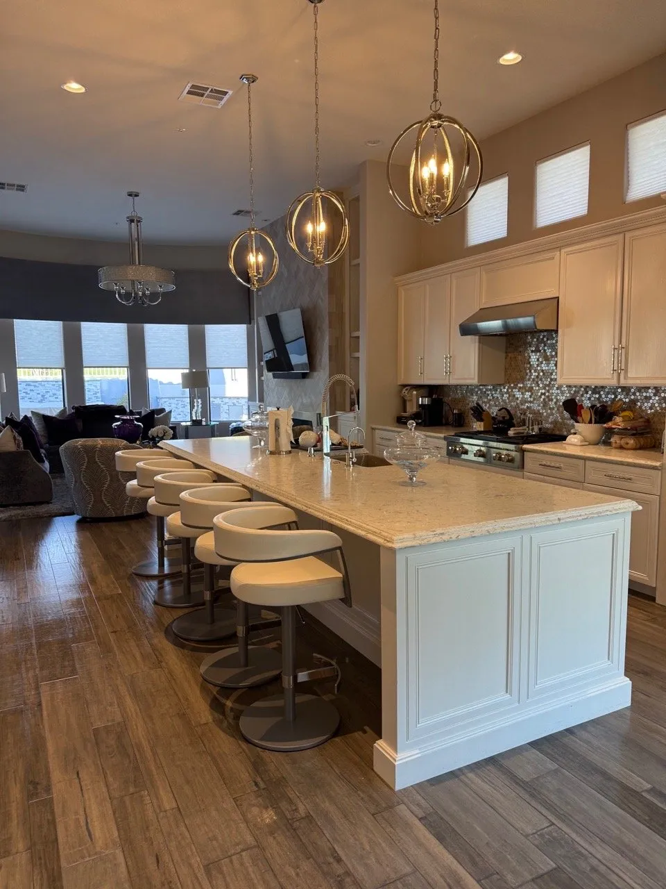 Professional deep cleaning results - kitchen